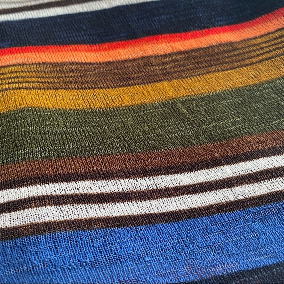 Wild honey multicolor crop stripe tank top size medium - Picture 4 of 11